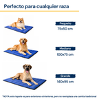 Tapete Acolchado Grande Para Mascotas Portátil Cama Ligera