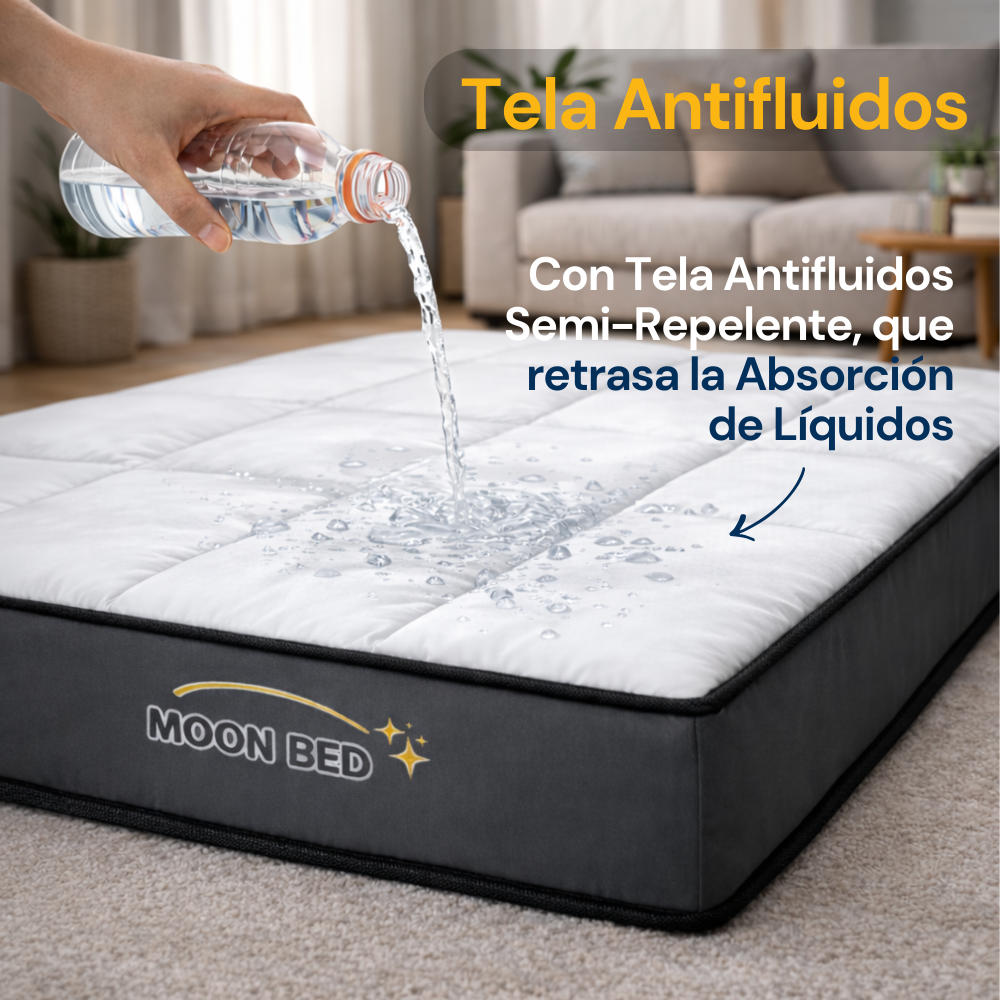 Cama Colchón Grande Moon Bed Para Gatos Y Perros 100x80cm
