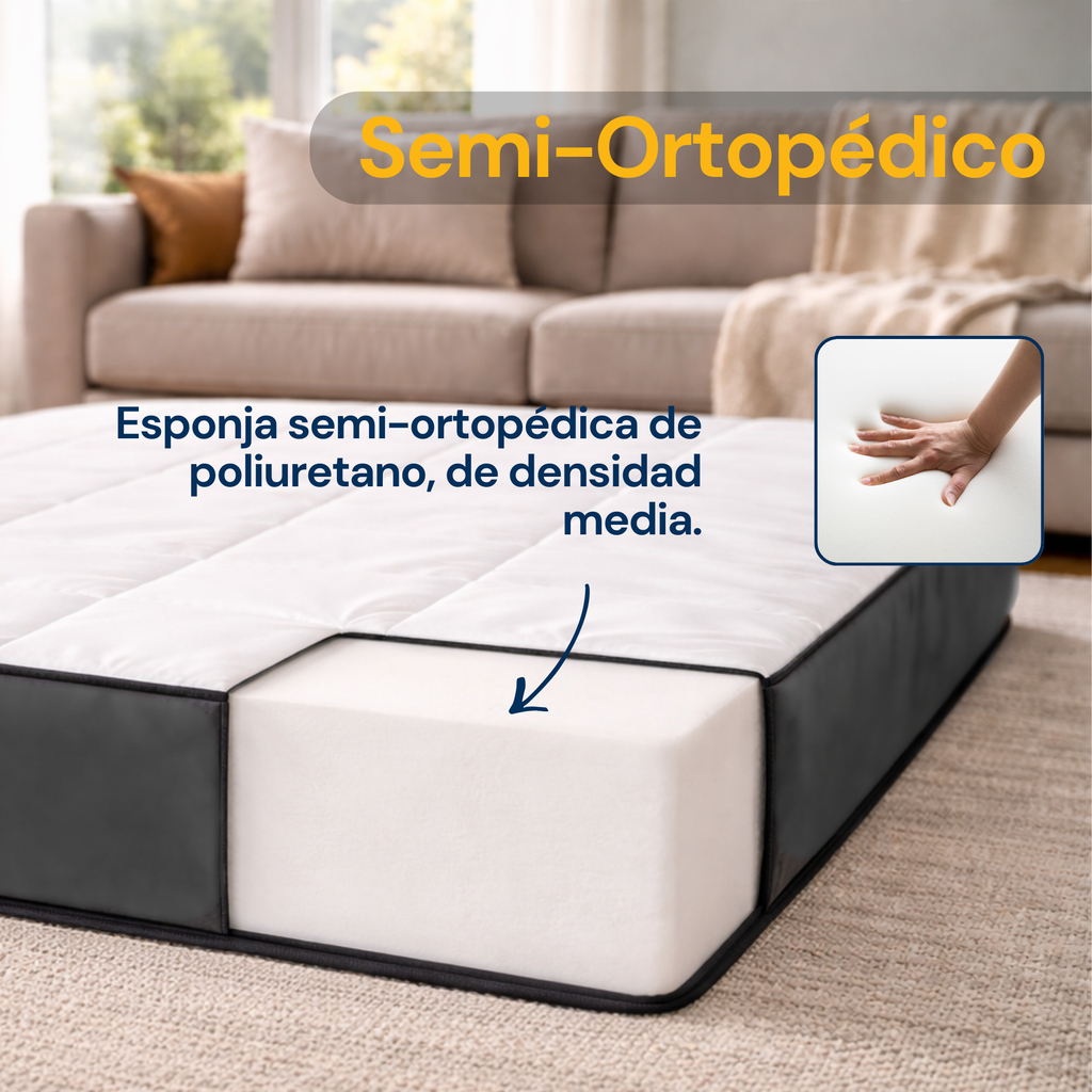 Cama Colchón Extra Grande Moon Bed Para Perros 120x100cm